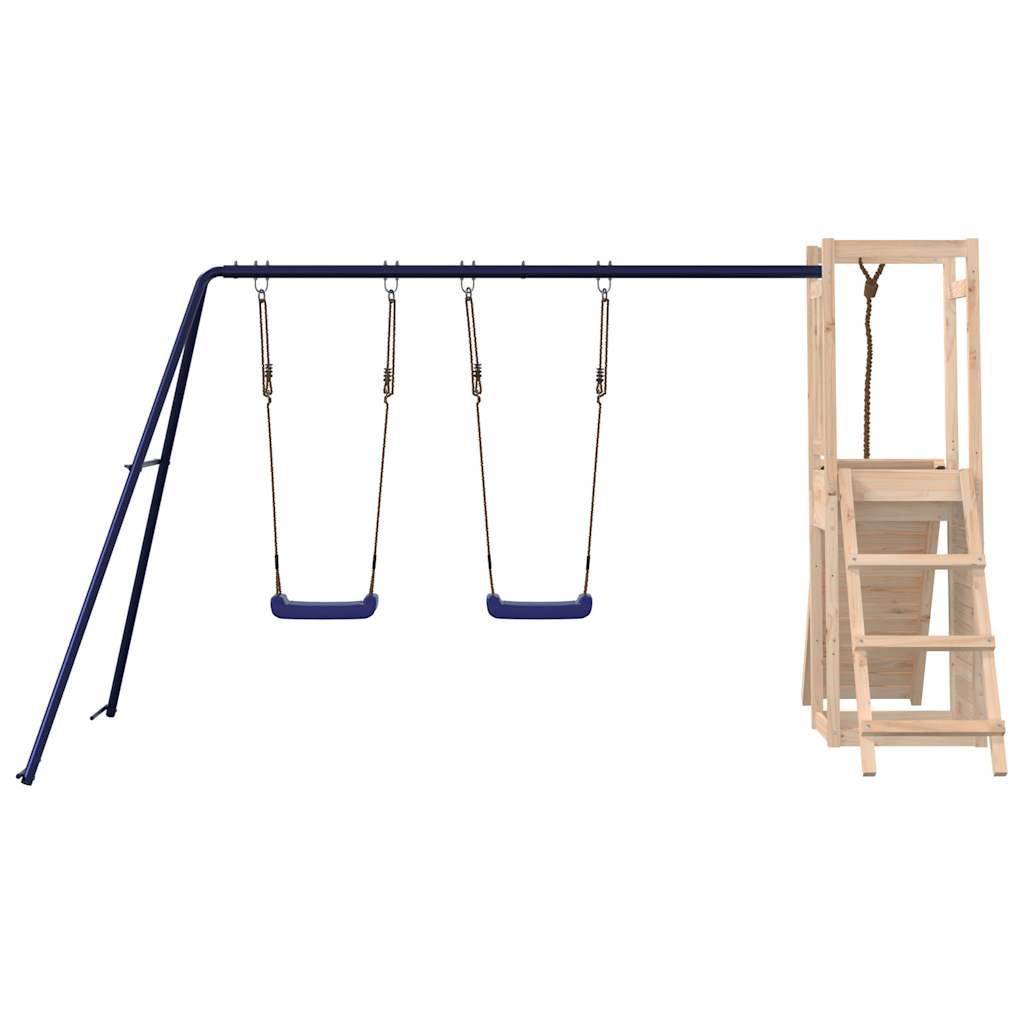 vidaXL Outdoor Playset Solid Wood Pine