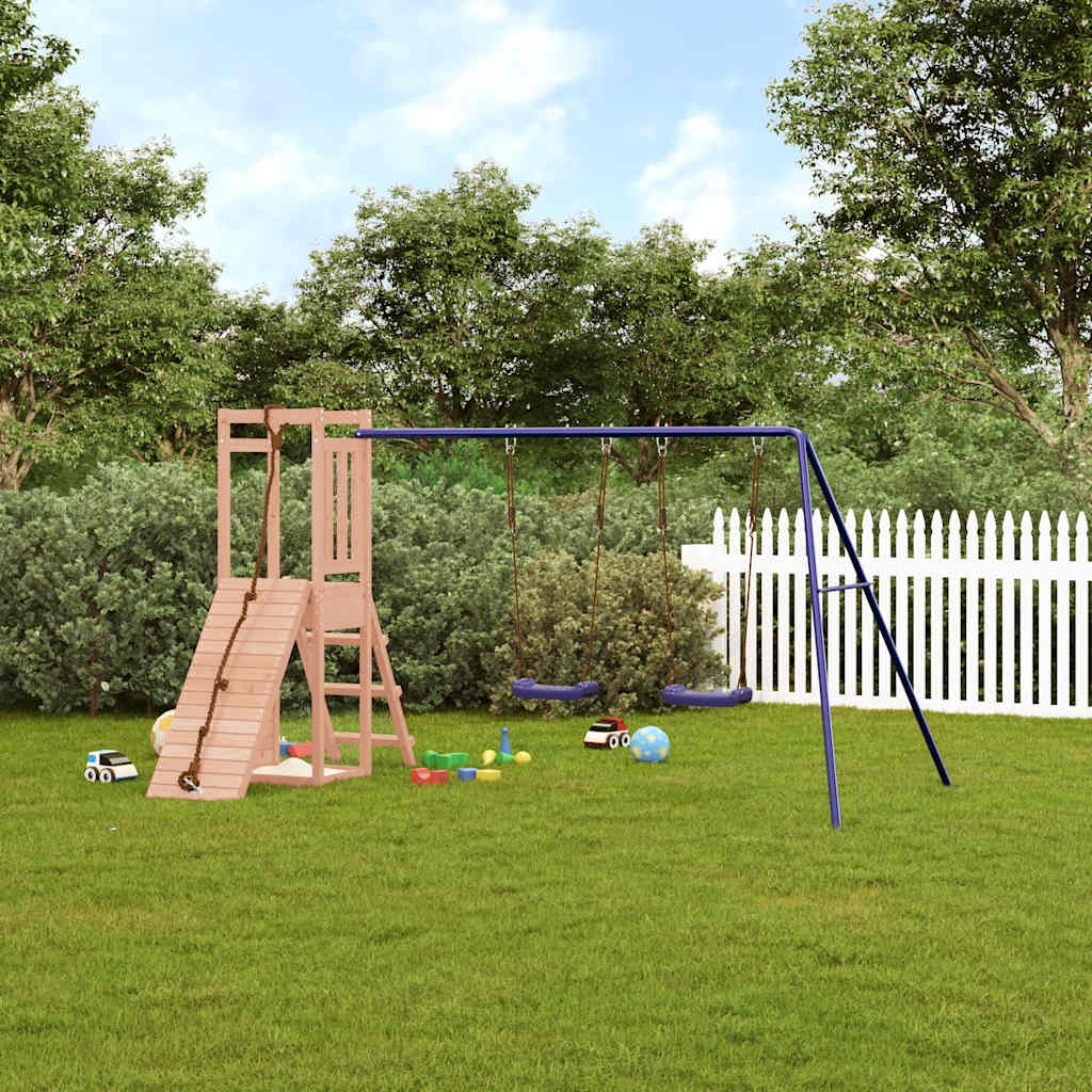 vidaXL Outdoor Playset Solid Wood Douglas