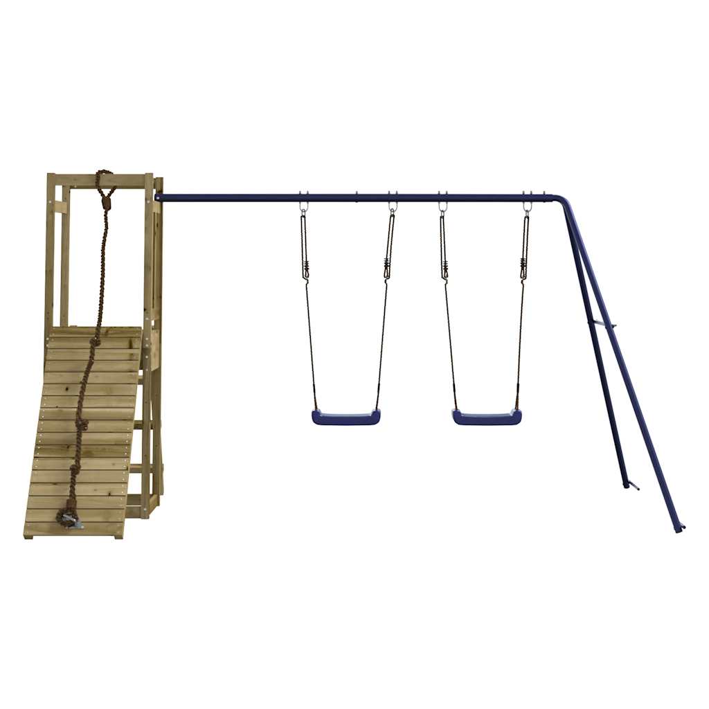 vidaXL Outdoor Playset Impregnated Wood Pine