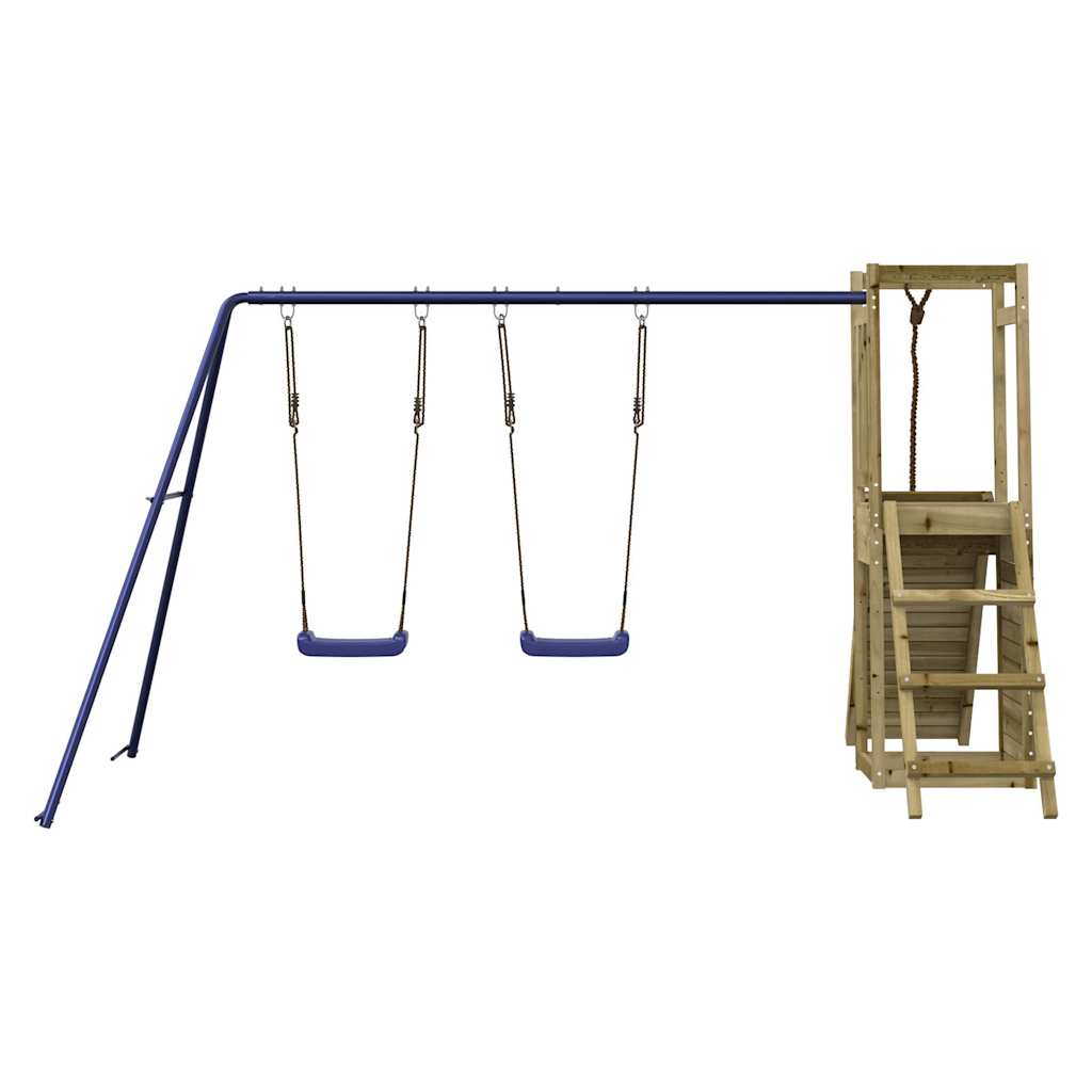 vidaXL Outdoor Playset Impregnated Wood Pine