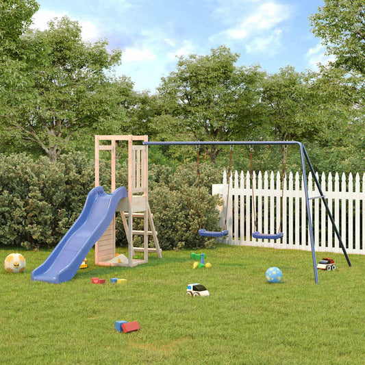 vidaXL Outdoor Playset Solid Wood Pine