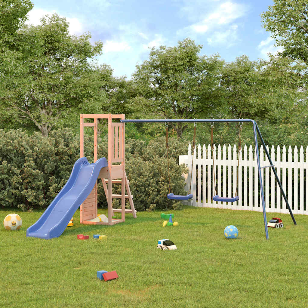 vidaXL Outdoor Playset Solid Wood Douglas