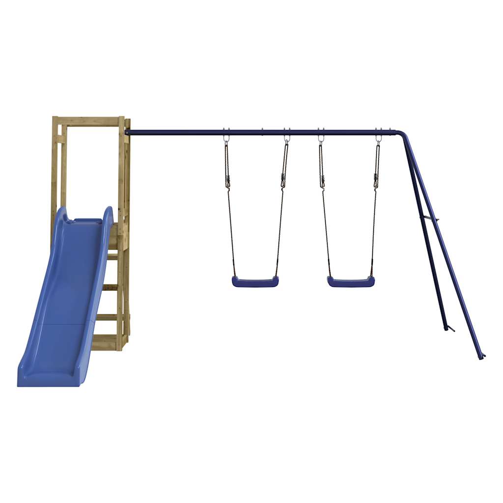 vidaXL Outdoor Playset Impregnated Wood Pine