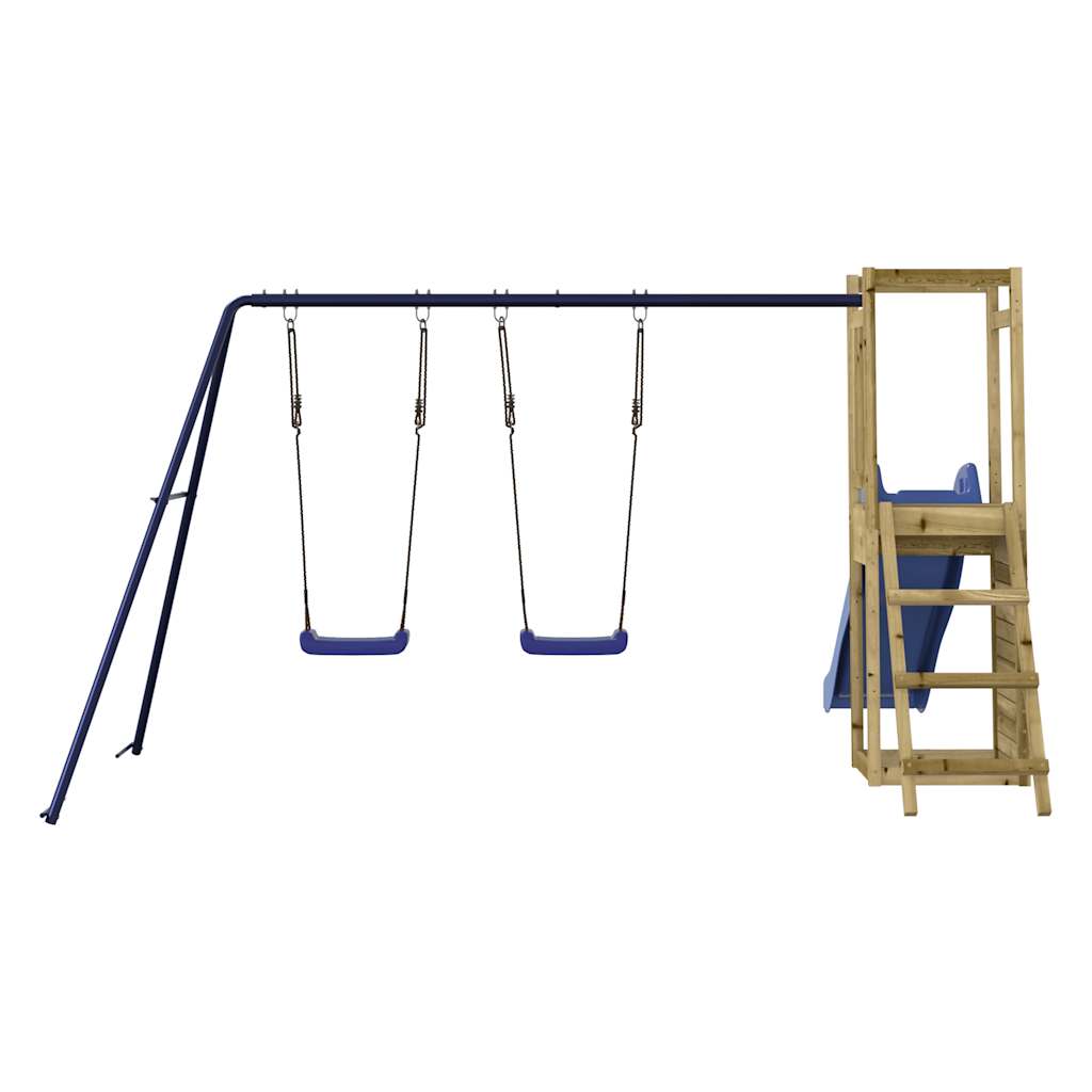 vidaXL Outdoor Playset Impregnated Wood Pine