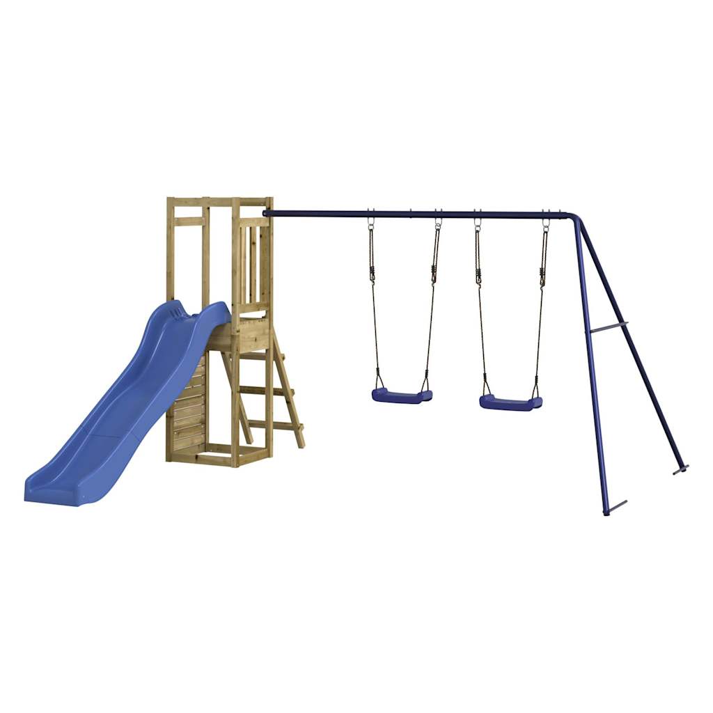 vidaXL Outdoor Playset Impregnated Wood Pine