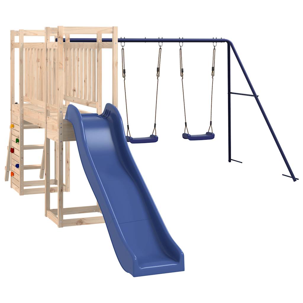 vidaXL Outdoor Playset Solid Wood Pine