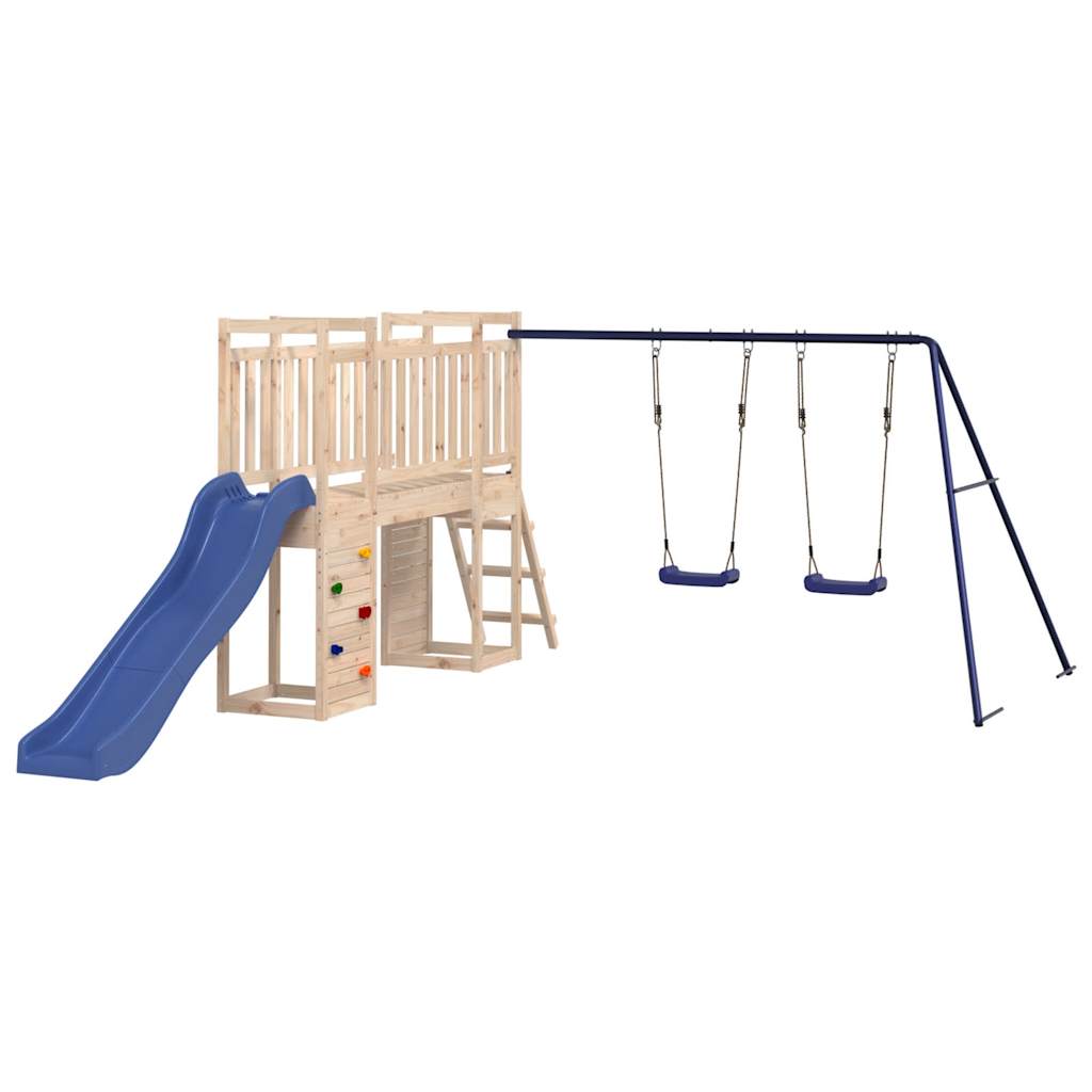 vidaXL Outdoor Playset Solid Wood Pine