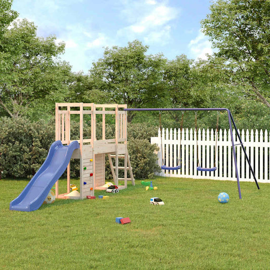 vidaXL Outdoor Playset Solid Wood Pine