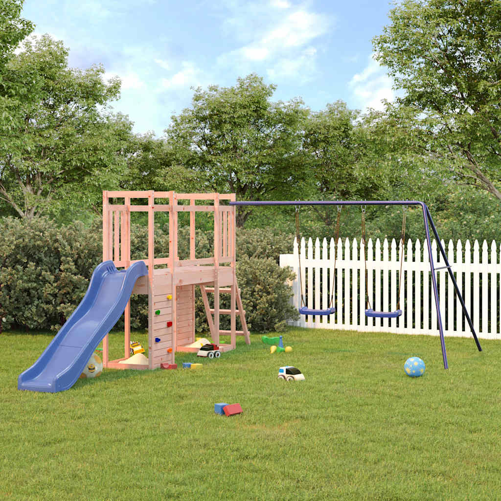 vidaXL Outdoor Playset Solid Wood Douglas