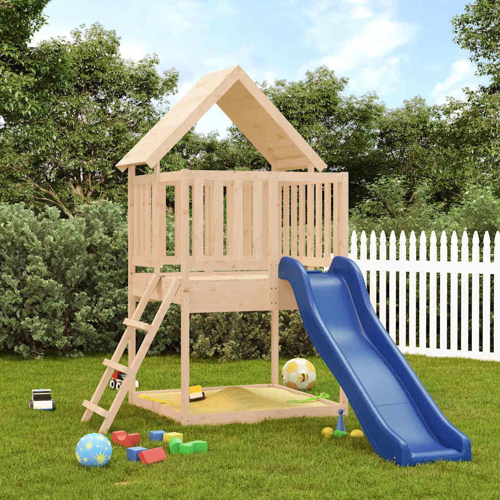 vidaXL Outdoor Playset Solid Wood Pine