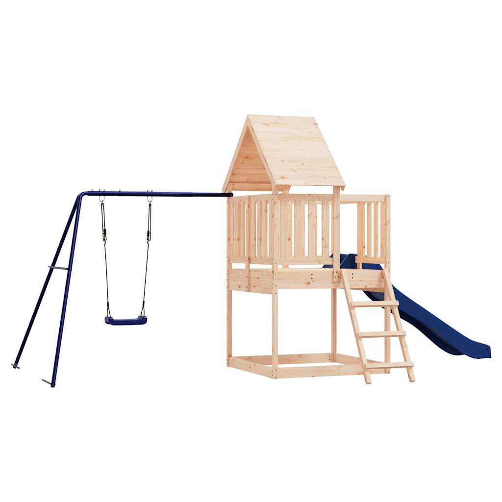 vidaXL Outdoor Playset Solid Wood Pine