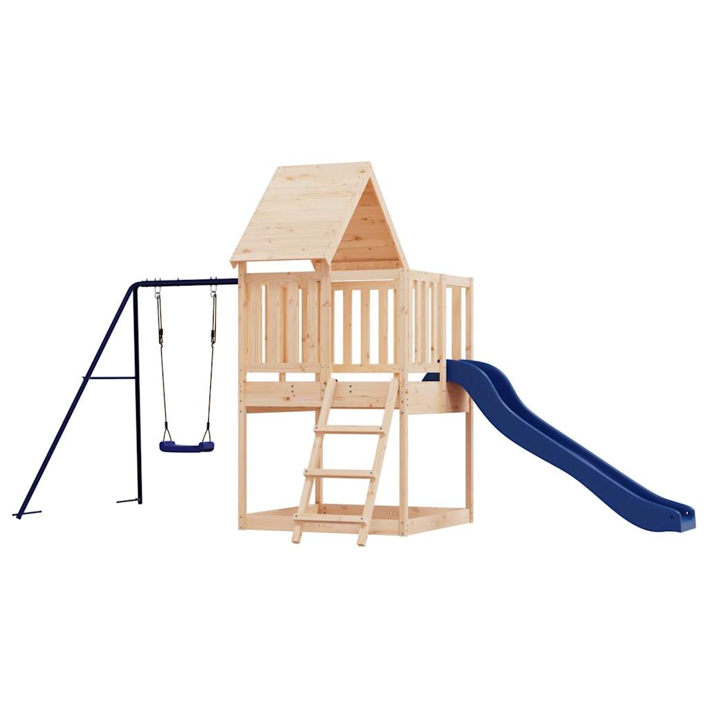 vidaXL Outdoor Playset Solid Wood Pine