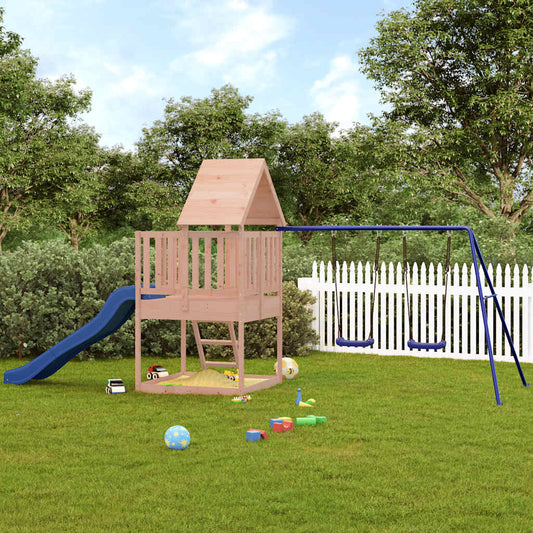 vidaXL Outdoor Playset Solid Wood Douglas