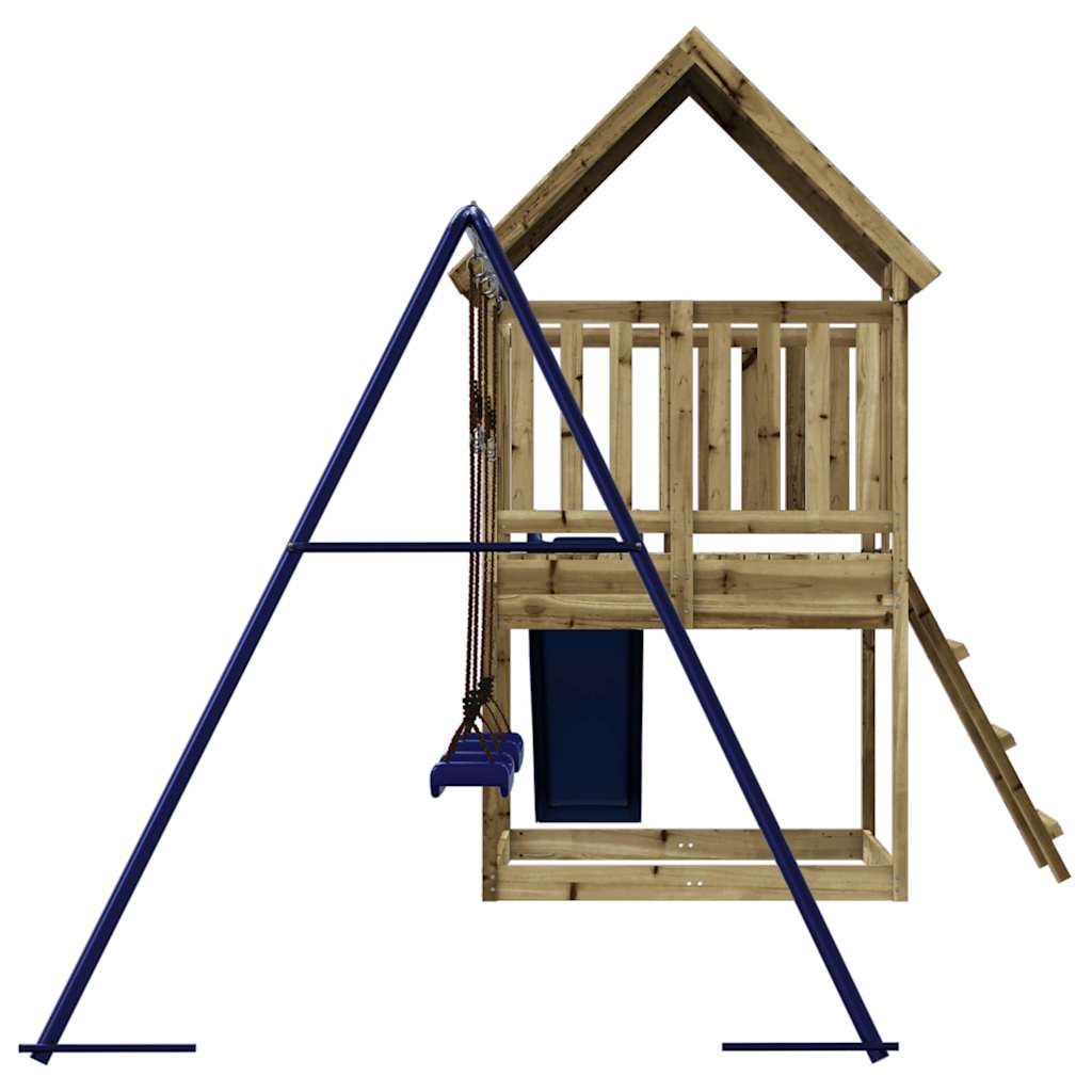 vidaXL Outdoor Playset Impregnated Wood Pine