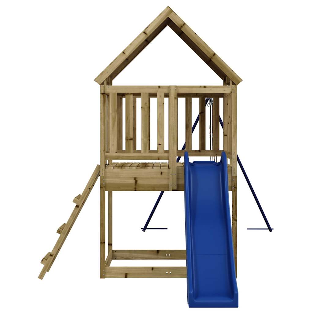 vidaXL Outdoor Playset Impregnated Wood Pine