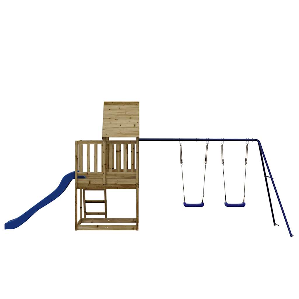 vidaXL Outdoor Playset Impregnated Wood Pine