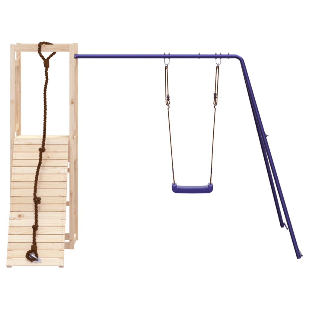 vidaXL Outdoor Playset Solid Wood Pine