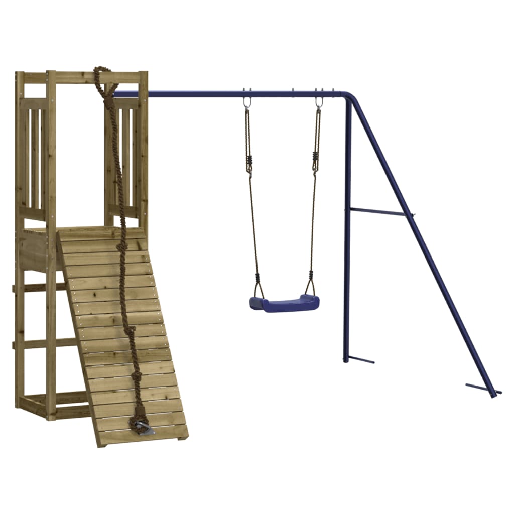 vidaXL Outdoor Playset Impregnated Wood Pine