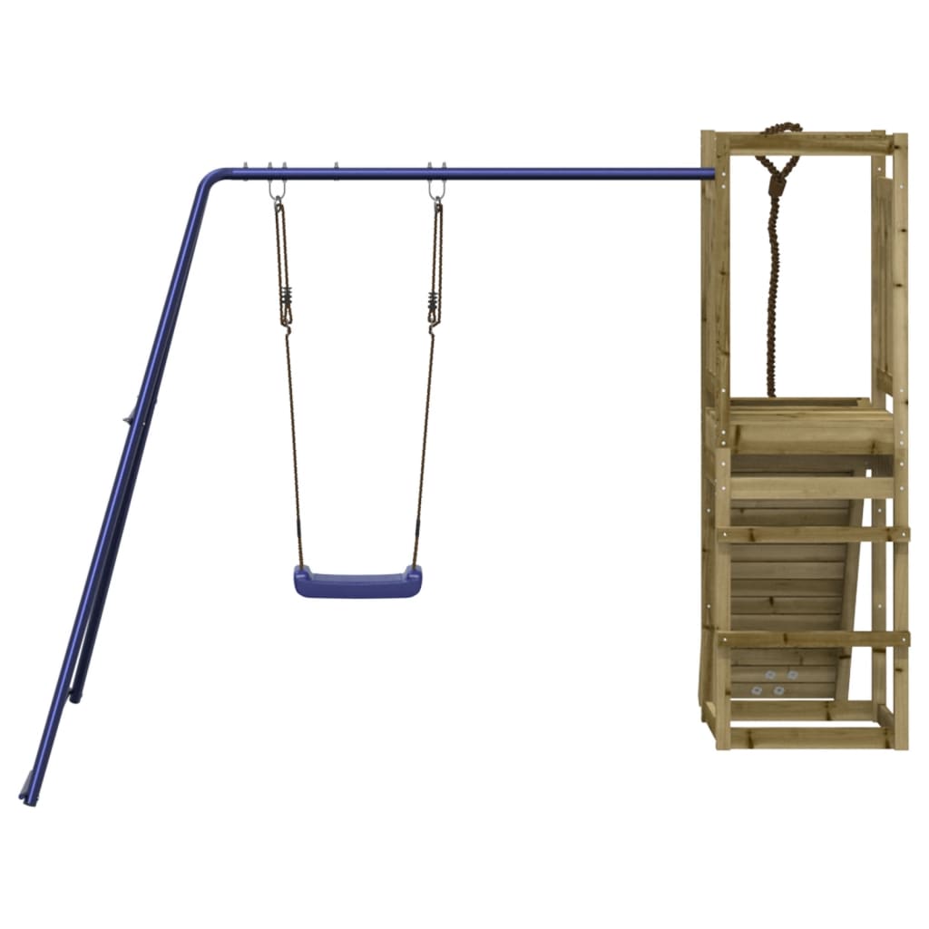 vidaXL Outdoor Playset Impregnated Wood Pine