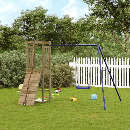 vidaXL Outdoor Playset Impregnated Wood Pine