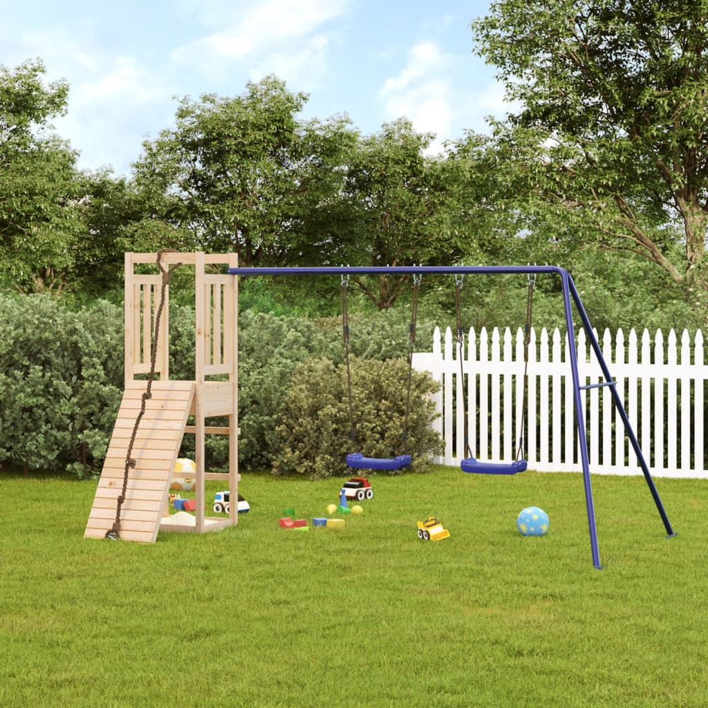 vidaXL Outdoor Playset Solid Wood Pine