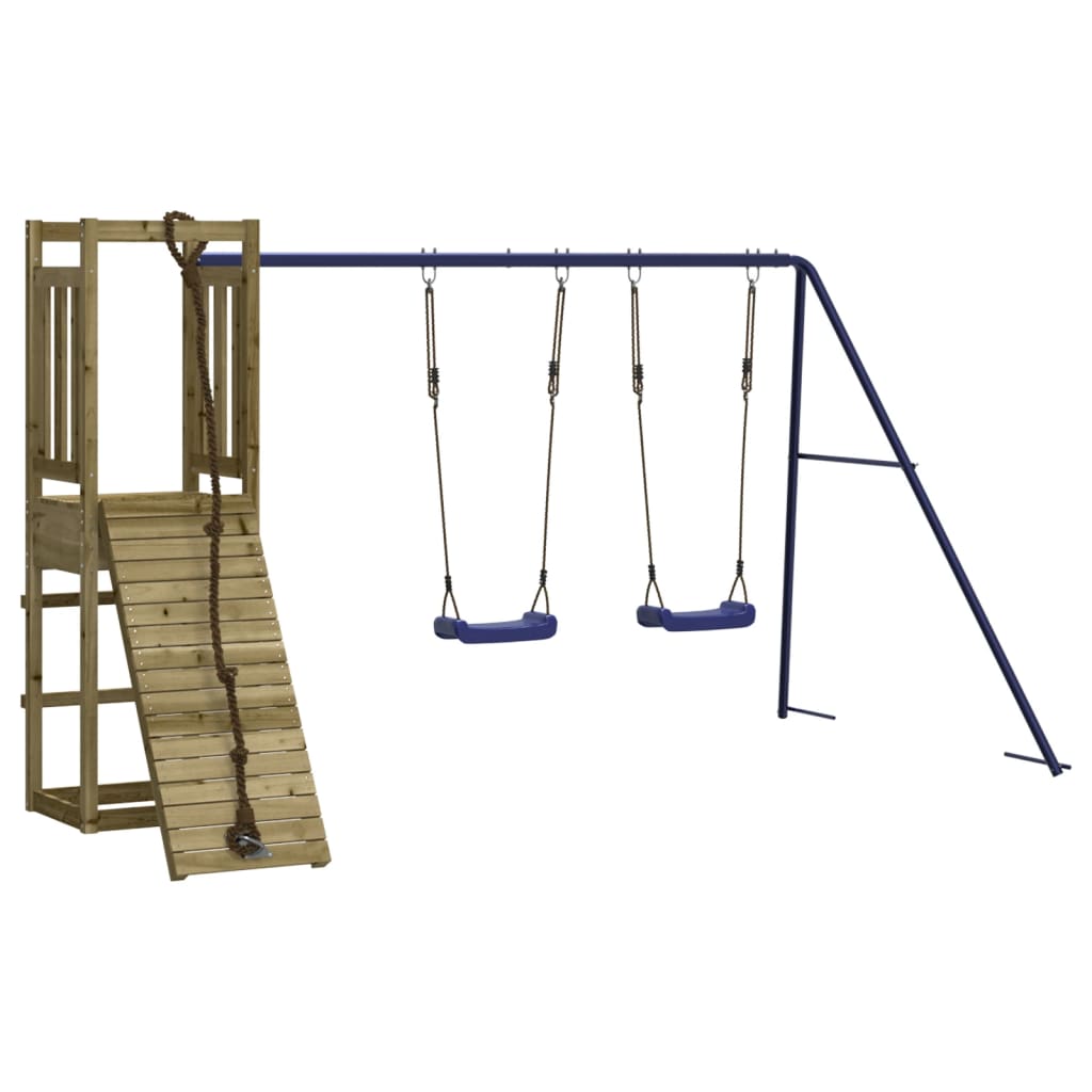 vidaXL Outdoor Playset Impregnated Wood Pine