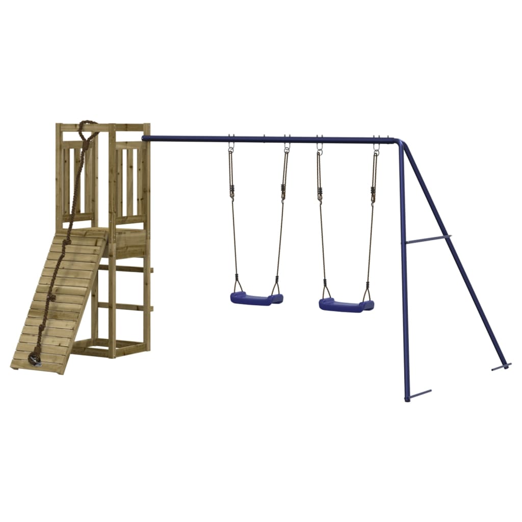 vidaXL Outdoor Playset Impregnated Wood Pine