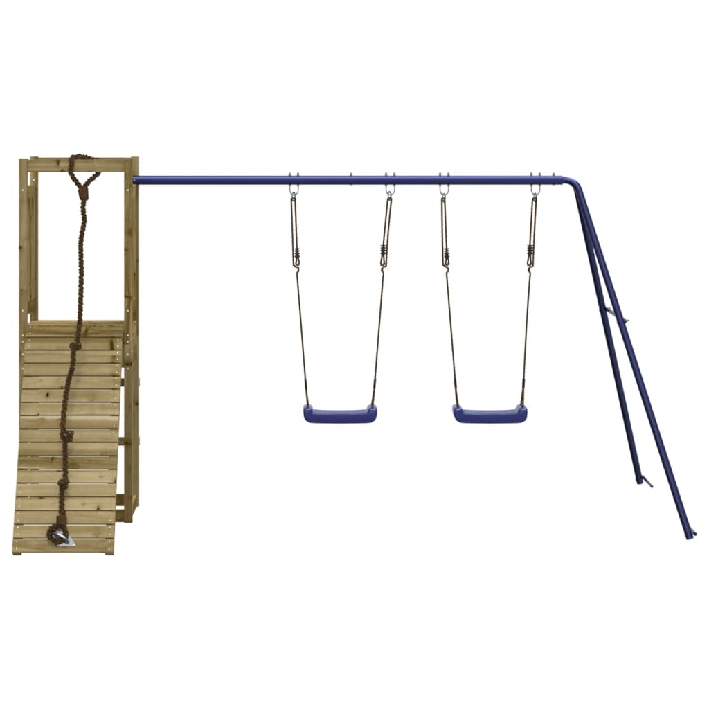 vidaXL Outdoor Playset Impregnated Wood Pine