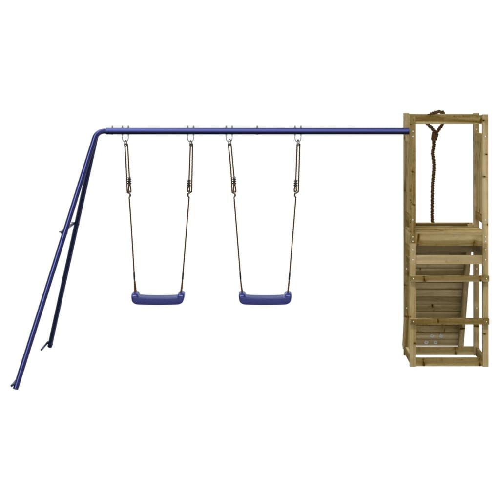 vidaXL Outdoor Playset Impregnated Wood Pine