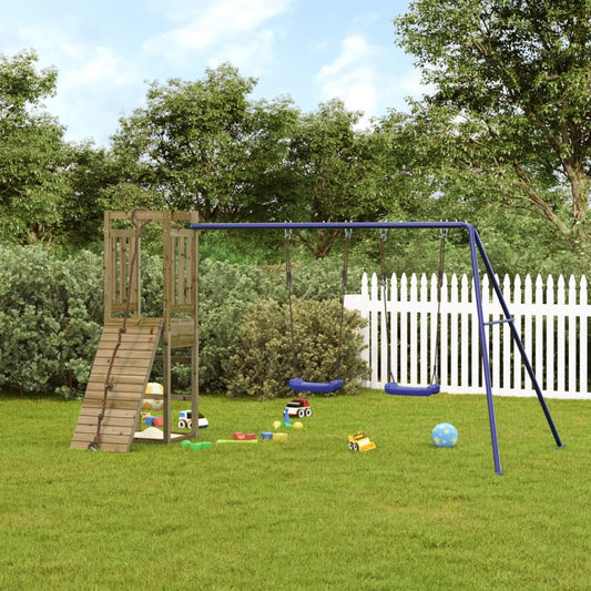 vidaXL Outdoor Playset Impregnated Wood Pine