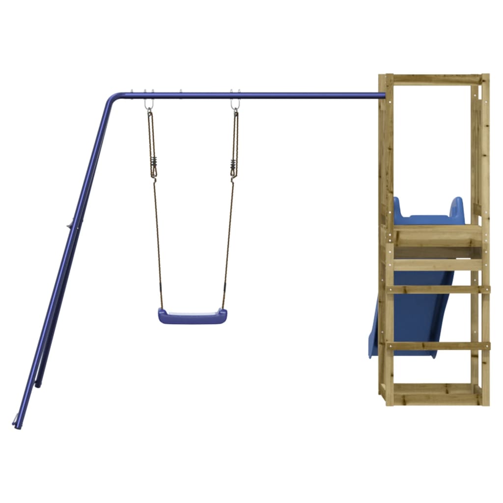 vidaXL Outdoor Playset Impregnated Wood Pine