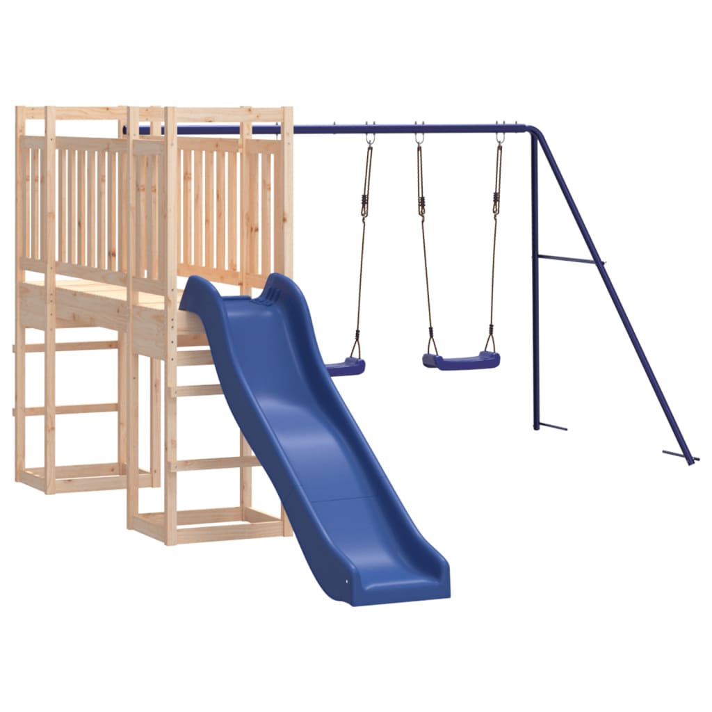 vidaXL Outdoor Playset Solid Wood Pine