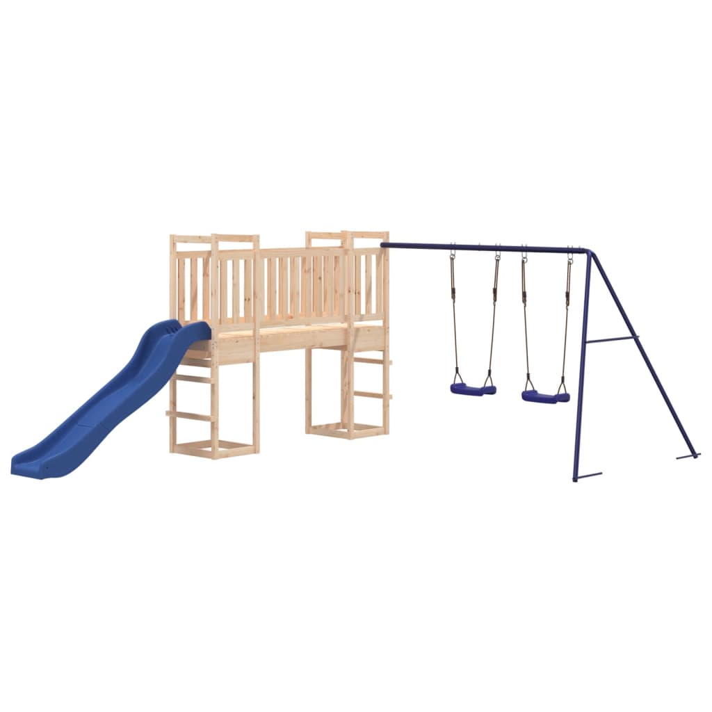 vidaXL Outdoor Playset Solid Wood Pine