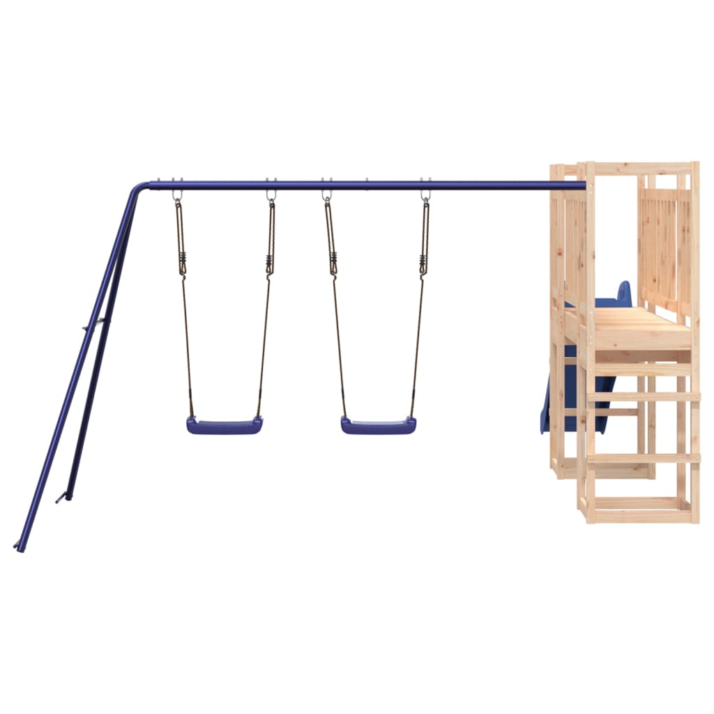 vidaXL Outdoor Playset Solid Wood Pine