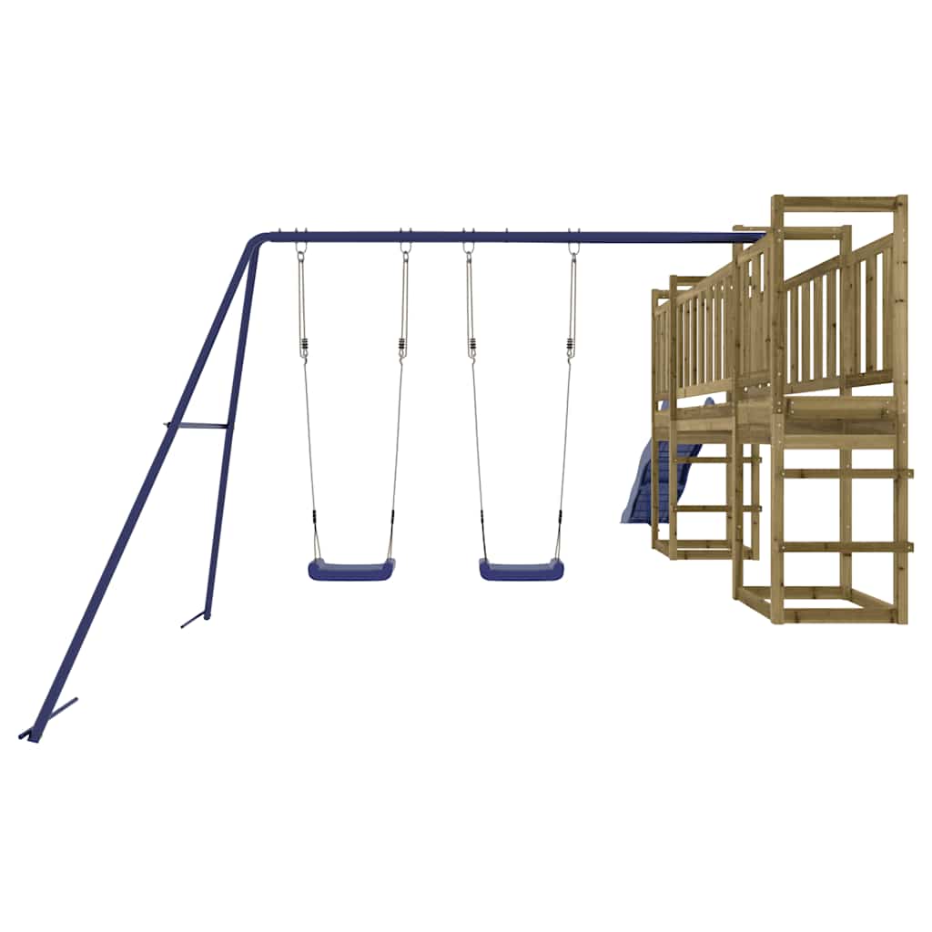 Outdoor Playset Impregnated Wood Pine