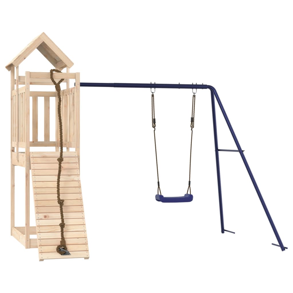 vidaXL Outdoor Playset Solid Wood Pine