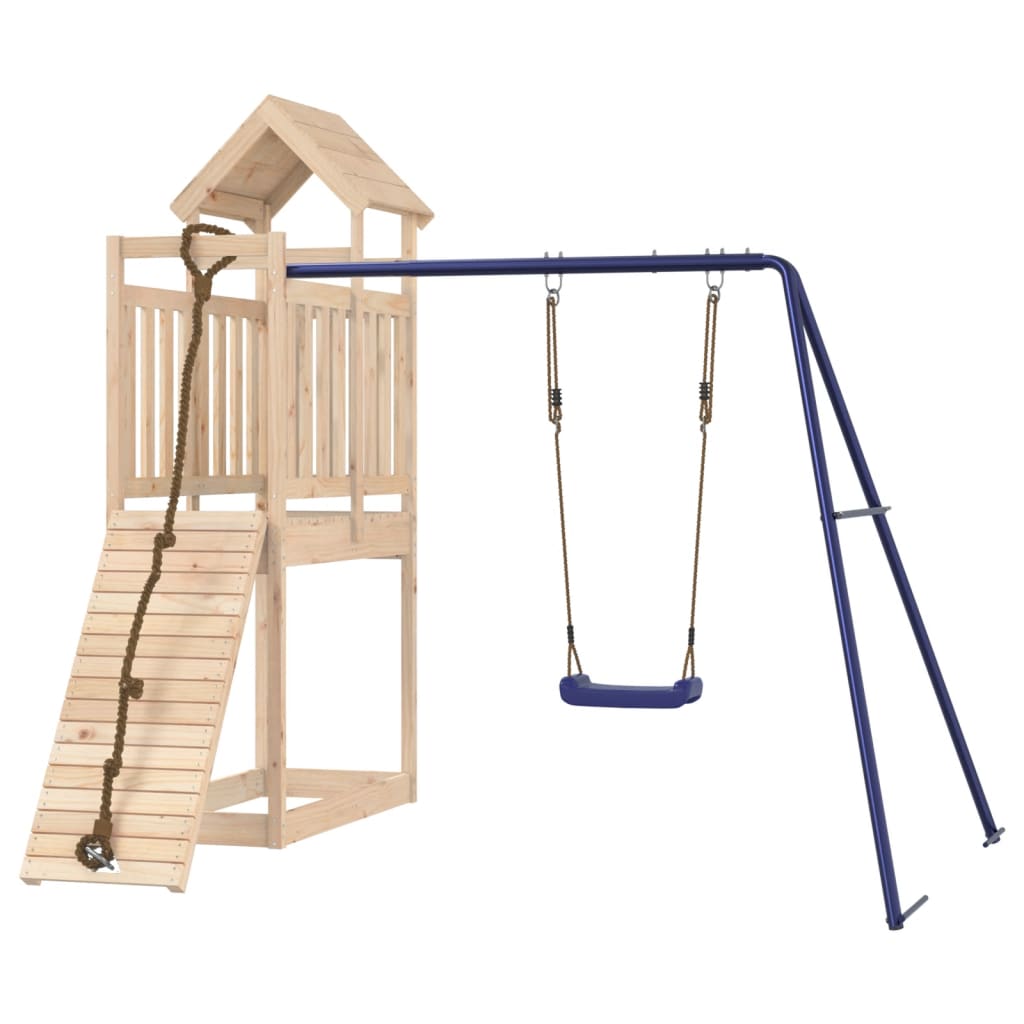 vidaXL Outdoor Playset Solid Wood Pine