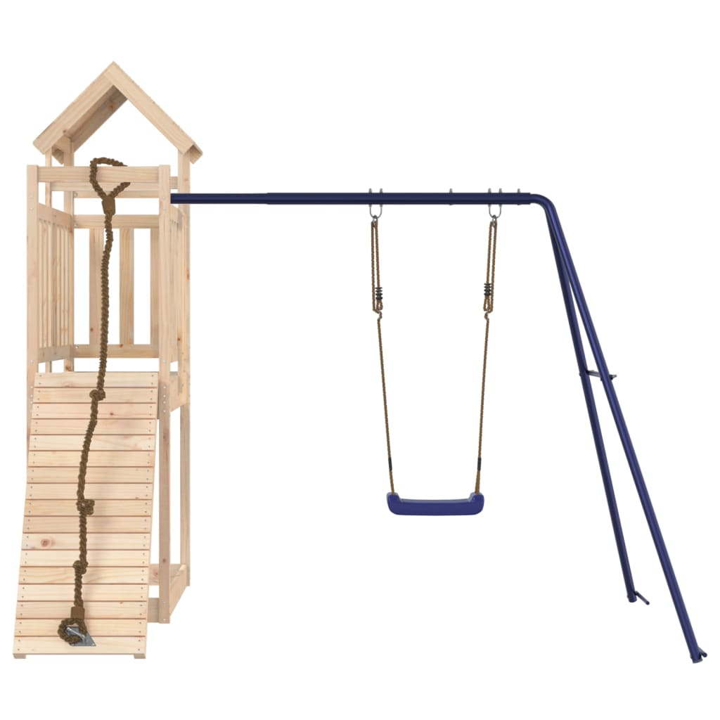 vidaXL Outdoor Playset Solid Wood Pine