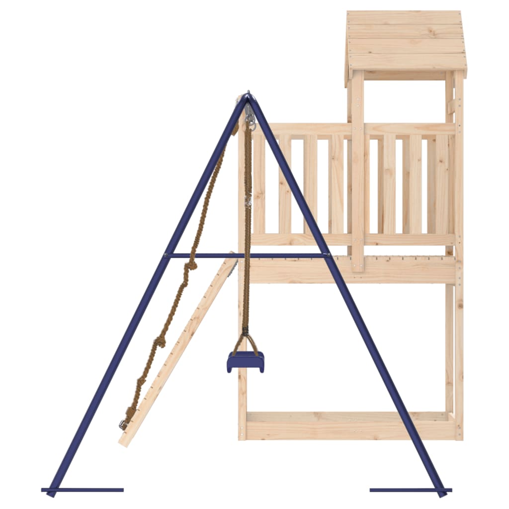 vidaXL Outdoor Playset Solid Wood Pine