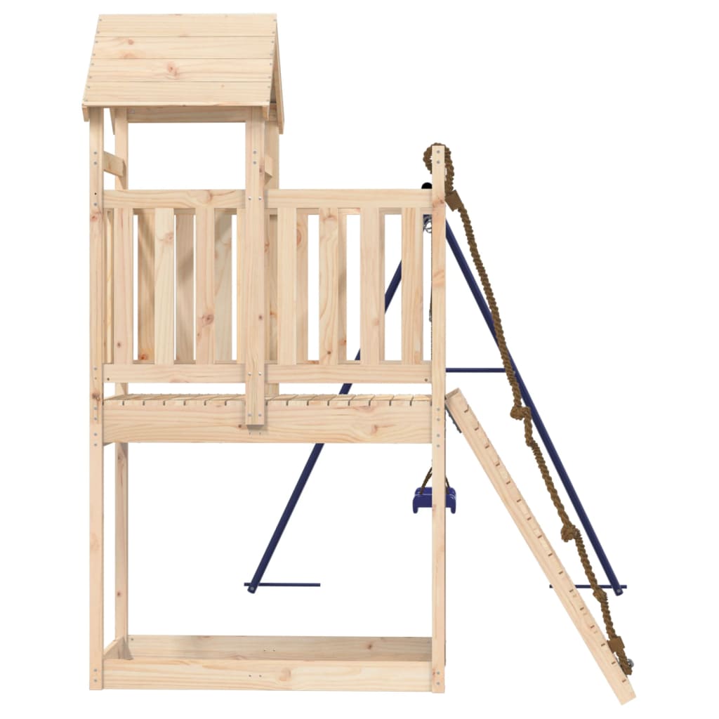 vidaXL Outdoor Playset Solid Wood Pine