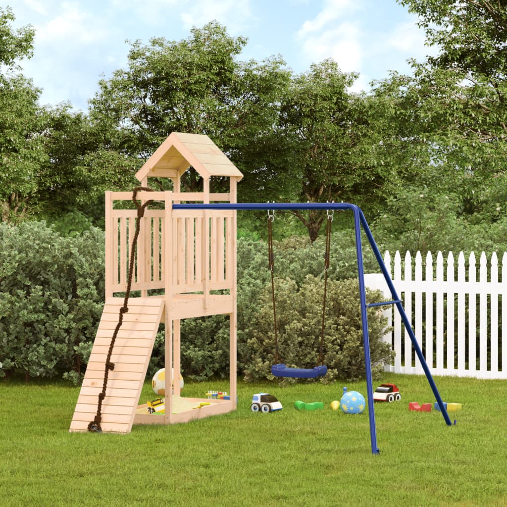 vidaXL Outdoor Playset Solid Wood Pine