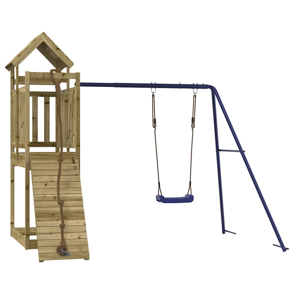 vidaXL Outdoor Playset Impregnated Wood Pine