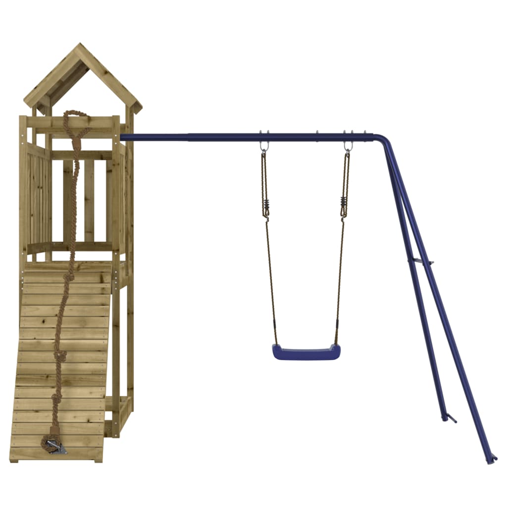 vidaXL Outdoor Playset Impregnated Wood Pine