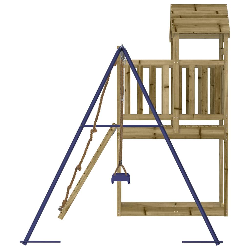 vidaXL Outdoor Playset Impregnated Wood Pine