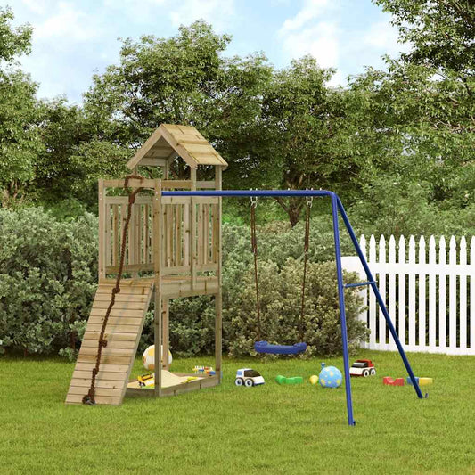 vidaXL Outdoor Playset Impregnated Wood Pine