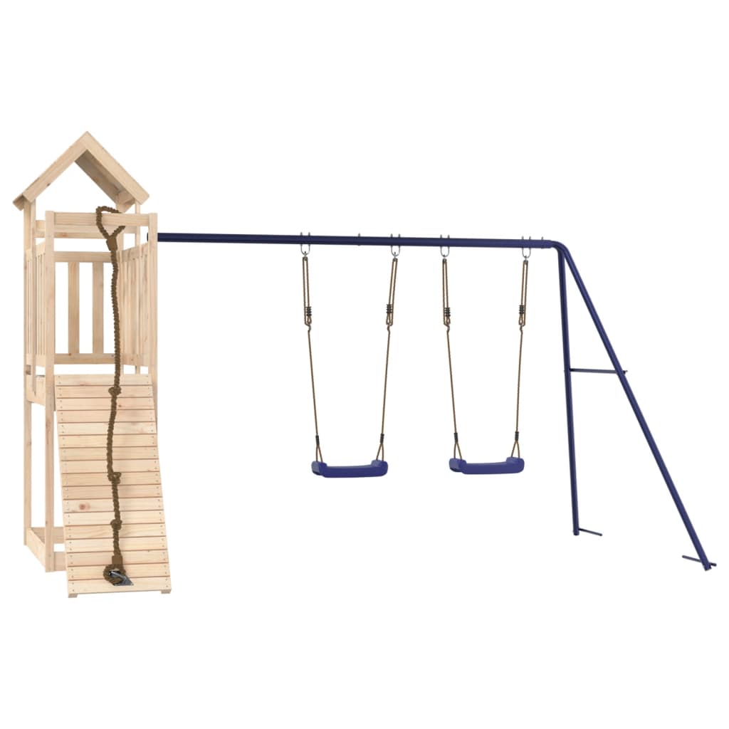 vidaXL Outdoor Playset Solid Wood Pine