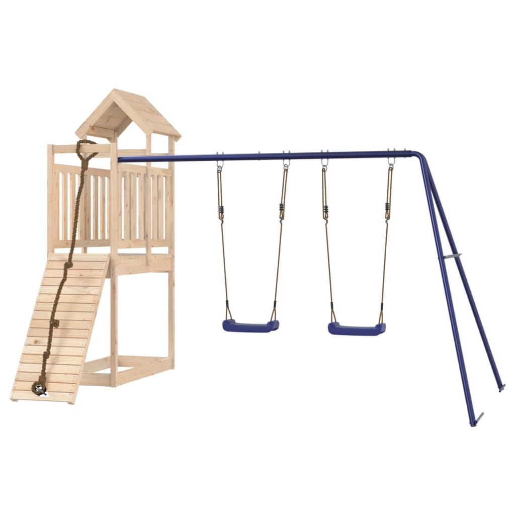 vidaXL Outdoor Playset Solid Wood Pine