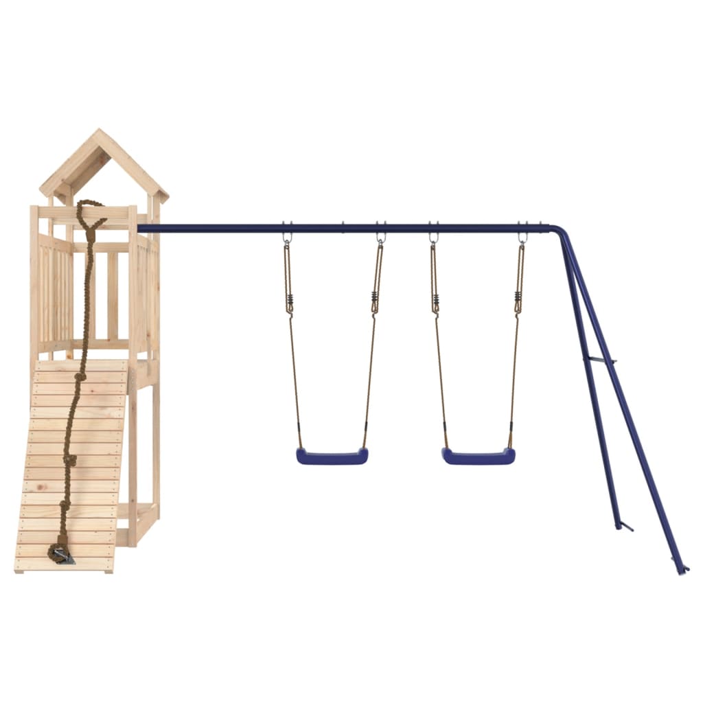 vidaXL Outdoor Playset Solid Wood Pine