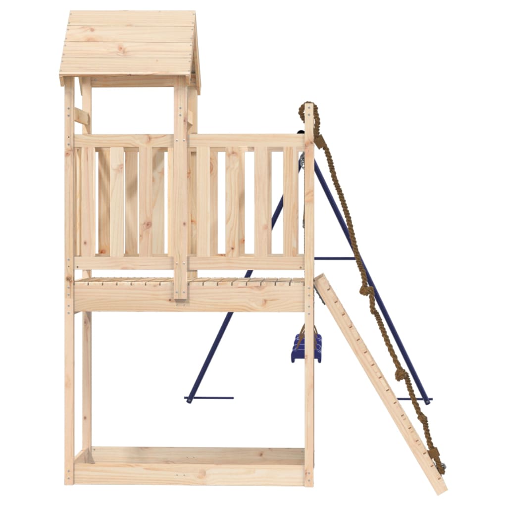 vidaXL Outdoor Playset Solid Wood Pine