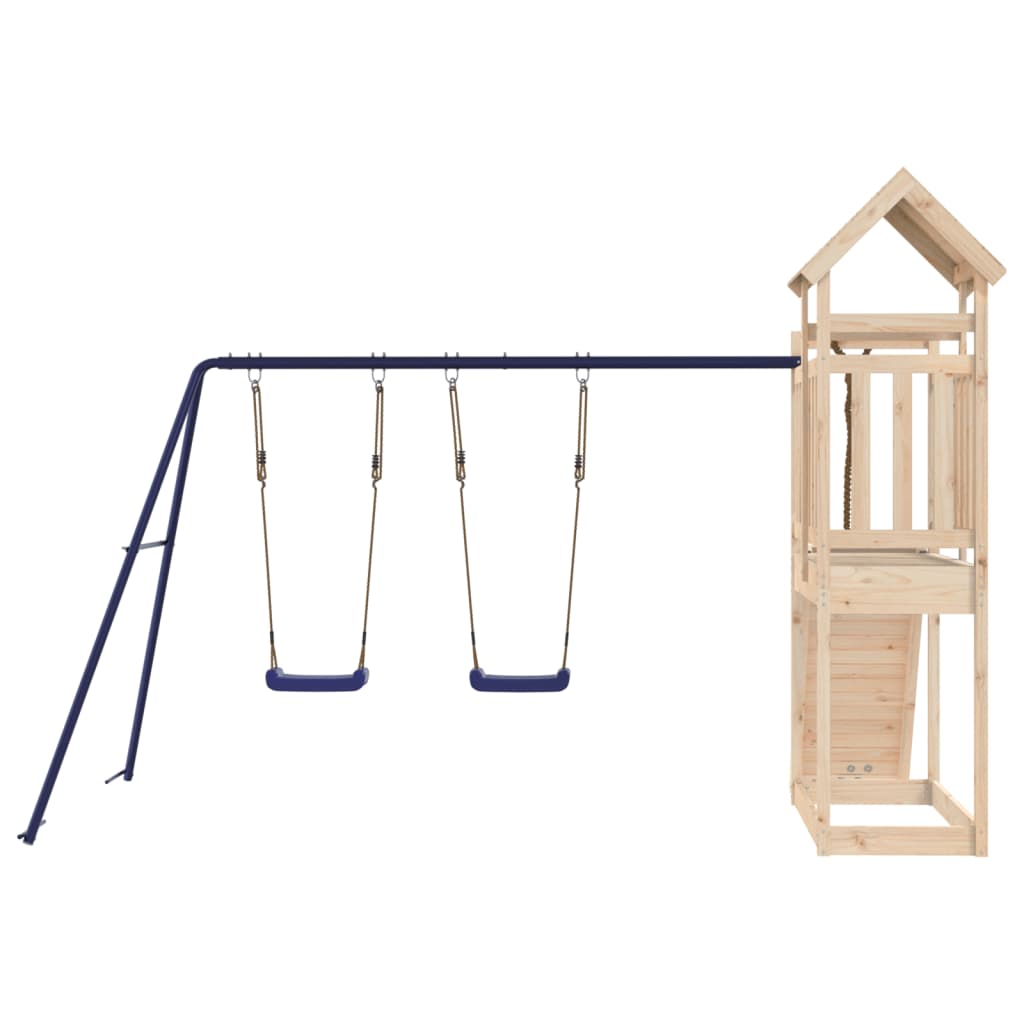 vidaXL Outdoor Playset Solid Wood Pine